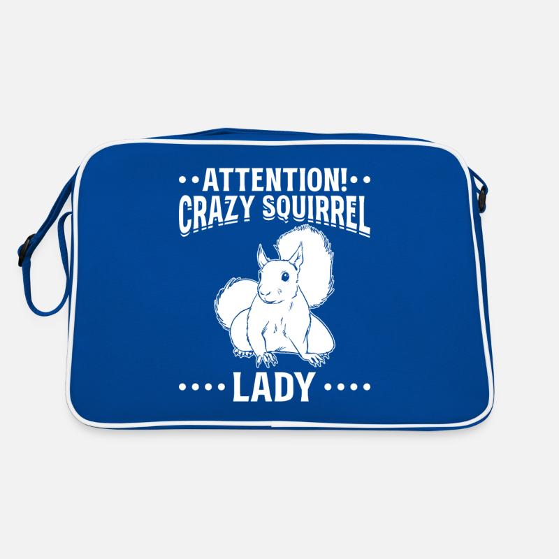 Squirrel Lover squirrel - Attention Retro Bag