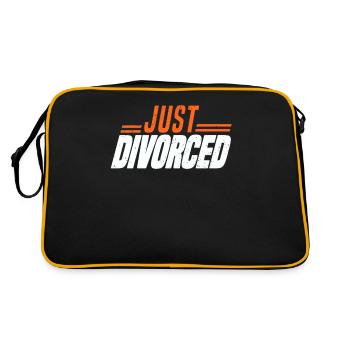 Divorce Separation Marriage Ex Divorce Party - Retro Bag - black/gold - Back