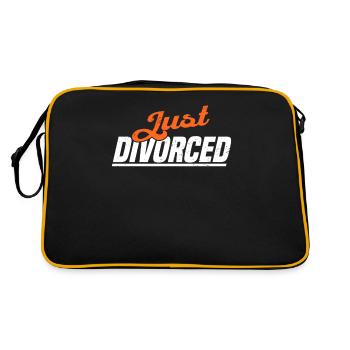 Divorce Separation Marriage Ex Divorce Party - Retro Bag - black/gold - Back