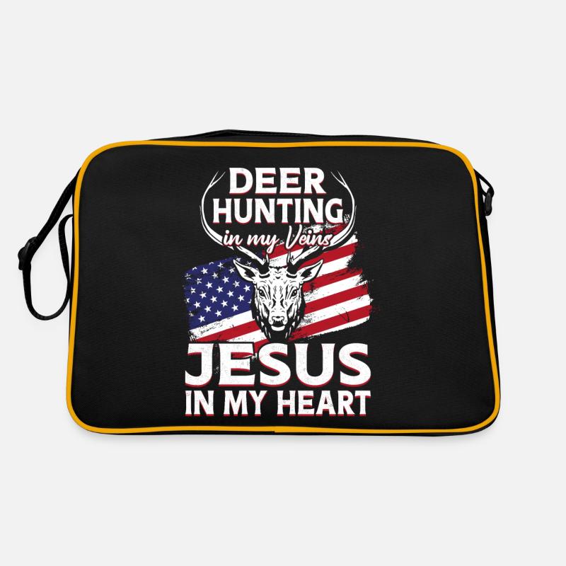 Chasseur de cerfs Buck Jesus Sac Retro