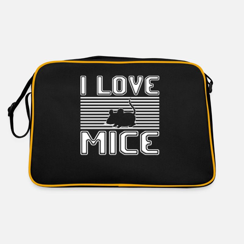I love mice Retro Bag