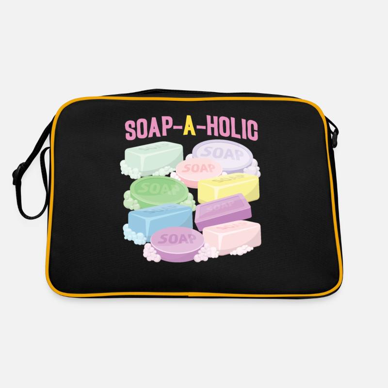 Soap Making Crafting Soap-A-Holic Retro Tasche