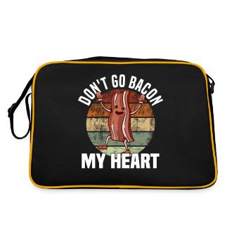 JGA Mariage Mariage Jungesellenabschied Party - Sac Retro - noir/or - Dos