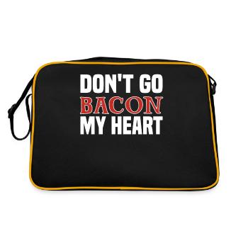 JGA Mariage Mariage Jungesellenabschied Party - Sac Retro - noir/or - Dos