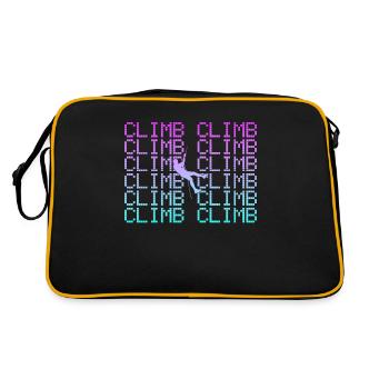 Grimper - Sac Retro - noir/or - Dos