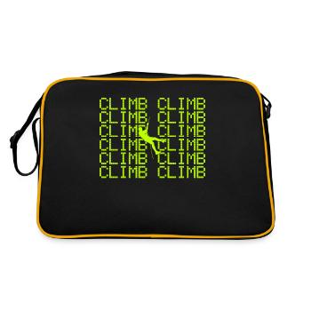 Grimper - Sac Retro - noir/or - Dos