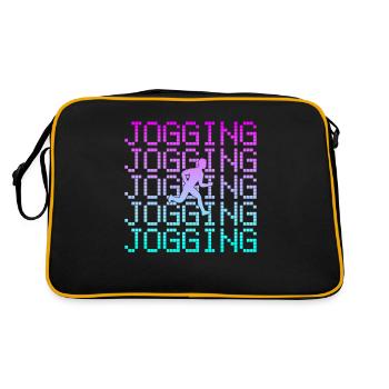 Jog - Retro Bag - black/gold - Back