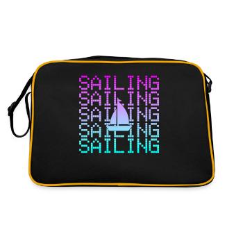 Voile - Sac Retro - noir/or - Dos