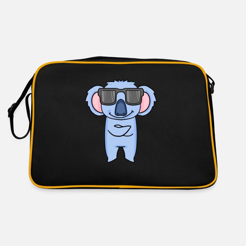 Koala avec lunettes de soleil Sac Retro