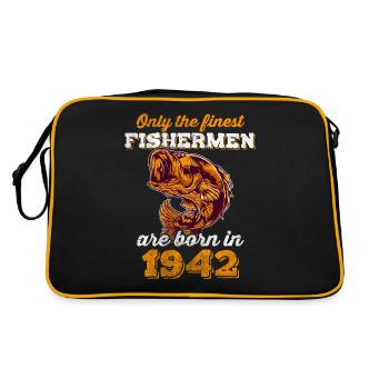 Legendary 80 years old gift for the 80th birthday - Retro Bag - black/gold - Back