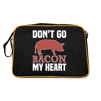 JGA Mariage Mariage Jungesellenabschied Party - Sac Retro - noir/or - Dos