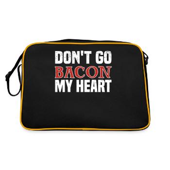 JGA Mariage Mariage Jungesellenabschied Party - Sac Retro - noir/or - Dos