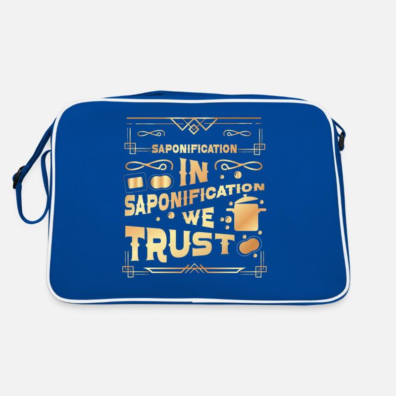 Soap Making Crafting Retro Bag