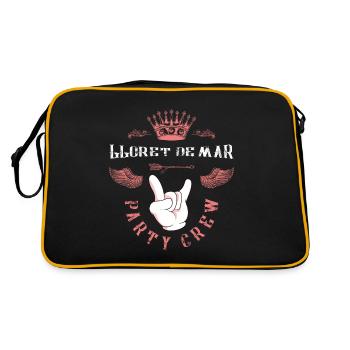 Lloret De Mar Party Crew - Retro Bag - black/gold - Back