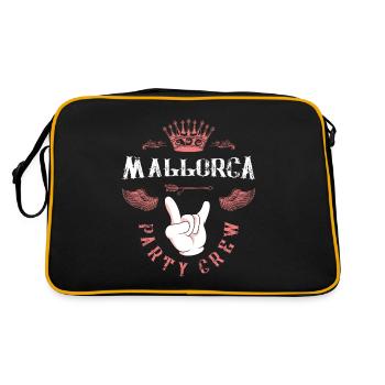 Équipage de fête de Majorque - Sac Retro - noir/or - Dos