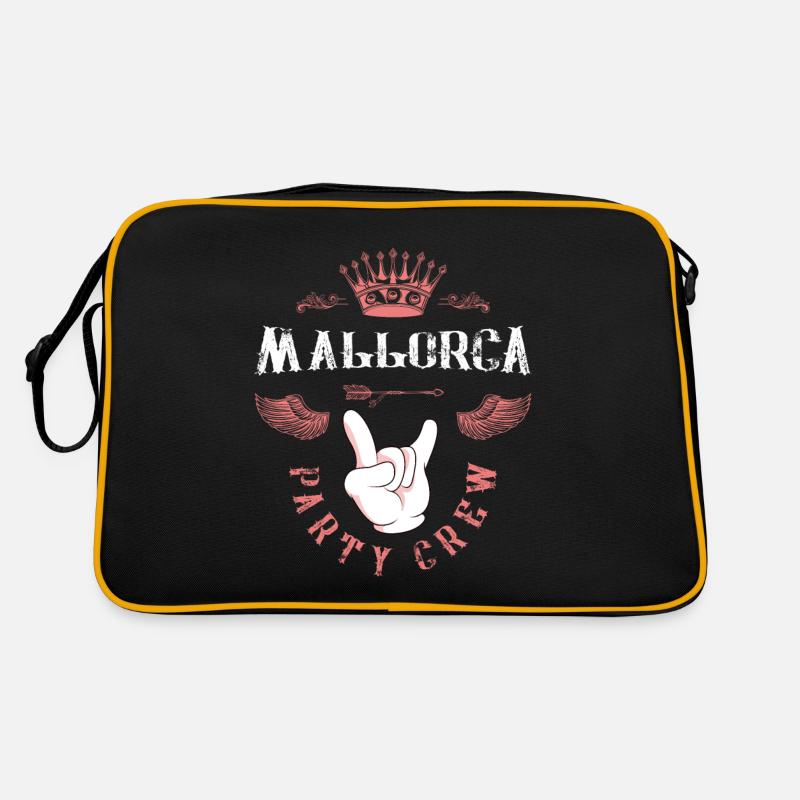 Équipage de fête de Majorque Sac Retro