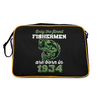 Legendary 88 years old gift for his 88th birthday - Retro Bag - black/gold - Back