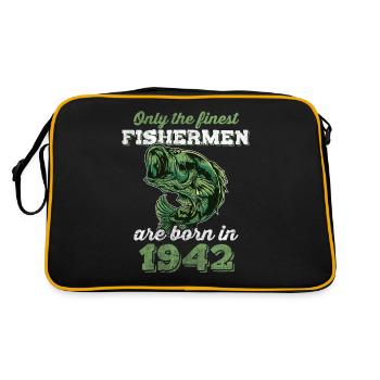 Legendary 80 years old gift for the 80th birthday - Retro Bag - black/gold - Back