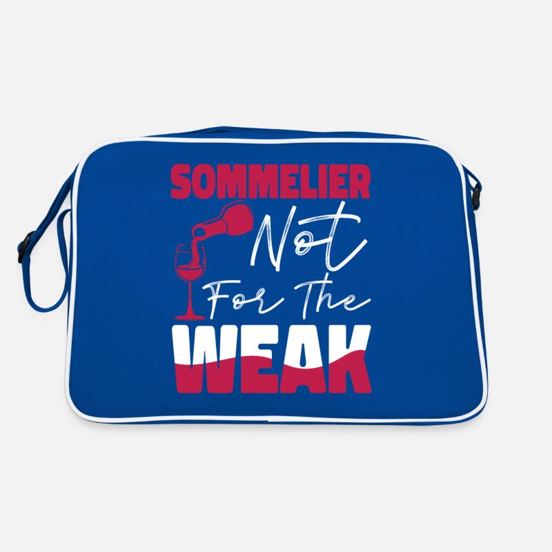 Sommelier Wine Drinking Tasting Retro Tasche