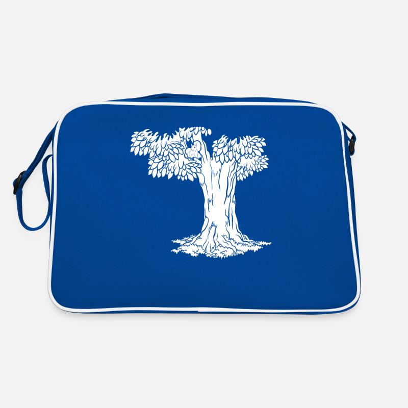 Eichhörnchenbaum-Liebhaber Lustiges Eichhörnchen Retro Tasche