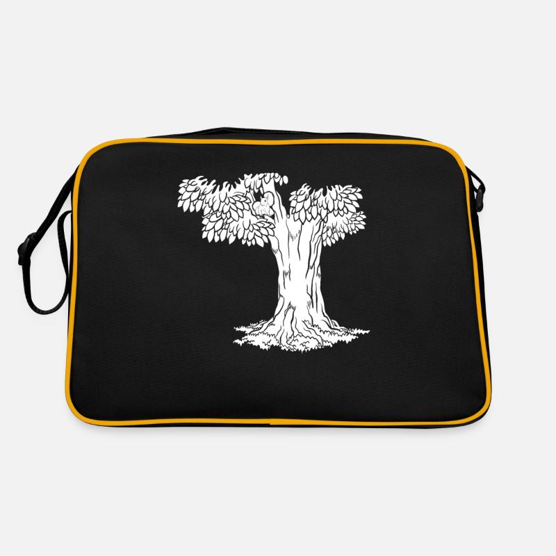 Écureuil Tree Lover Drôle d’écureuil Sac Retro