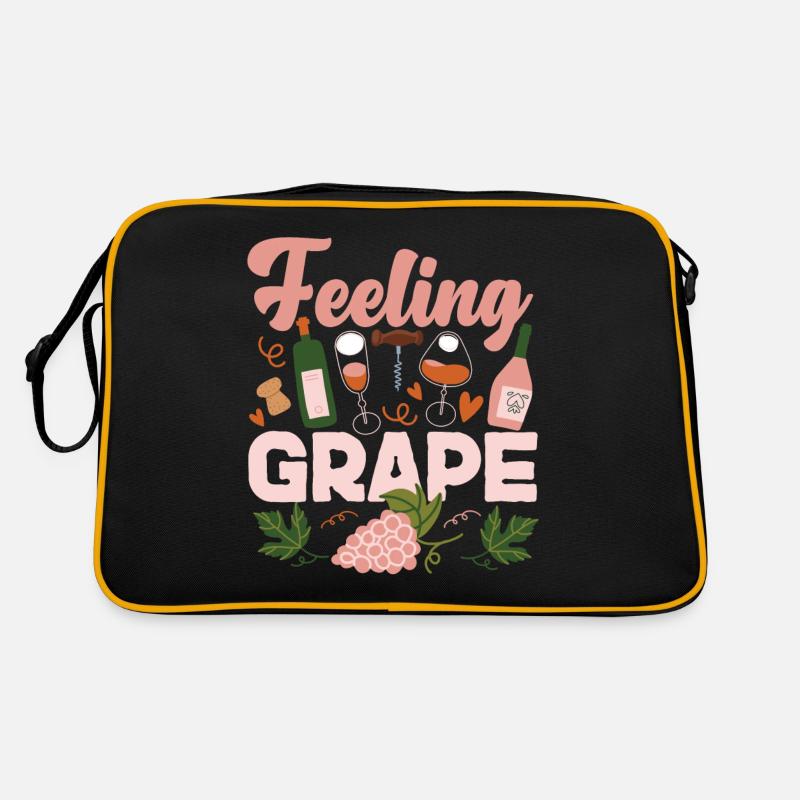 Sommelier Wine Drinking Tasting Retro Tasche