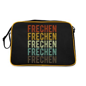 Cheeky City Retro Vintage - Sac Retro - noir/or - Dos