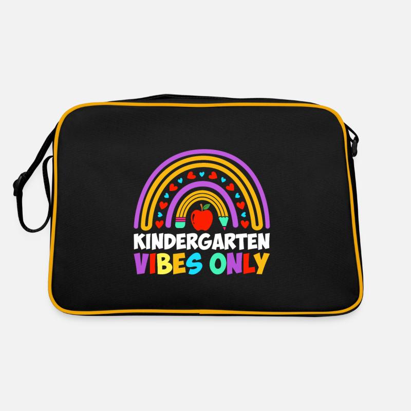 Groovy Hello Kindergarten Vibes Professeur rétro Sac Retro
