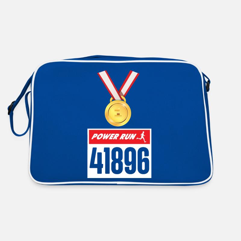 Running Runner Half Marathon Retro Tasche