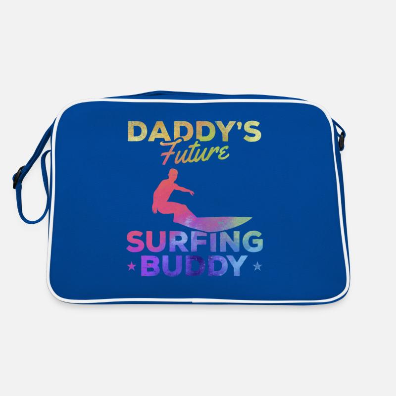 Daddy's Future Surfing Buddy Surfen Surfbrett Retro Tasche