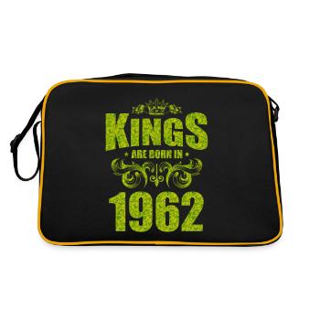 kings are born 1962 - Retro Bag - black/gold - Back