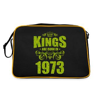 kings are born 1973 - Retro Bag - black/gold - Back