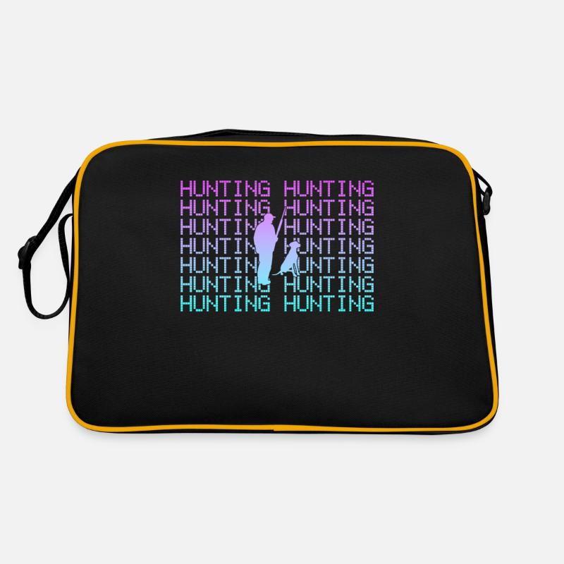 Jäger jagen Retro Tasche