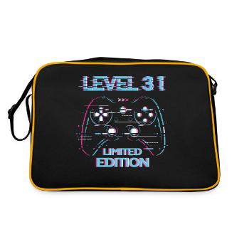 Birthday Level 31 Gaming Limited Edition Gamer - Retro Bag - black/gold - Back