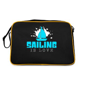Voile - Sac Retro - noir/or - Dos