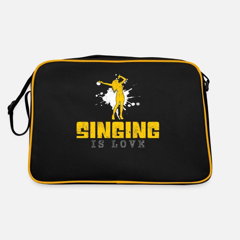 Singing Saying Retro Bag