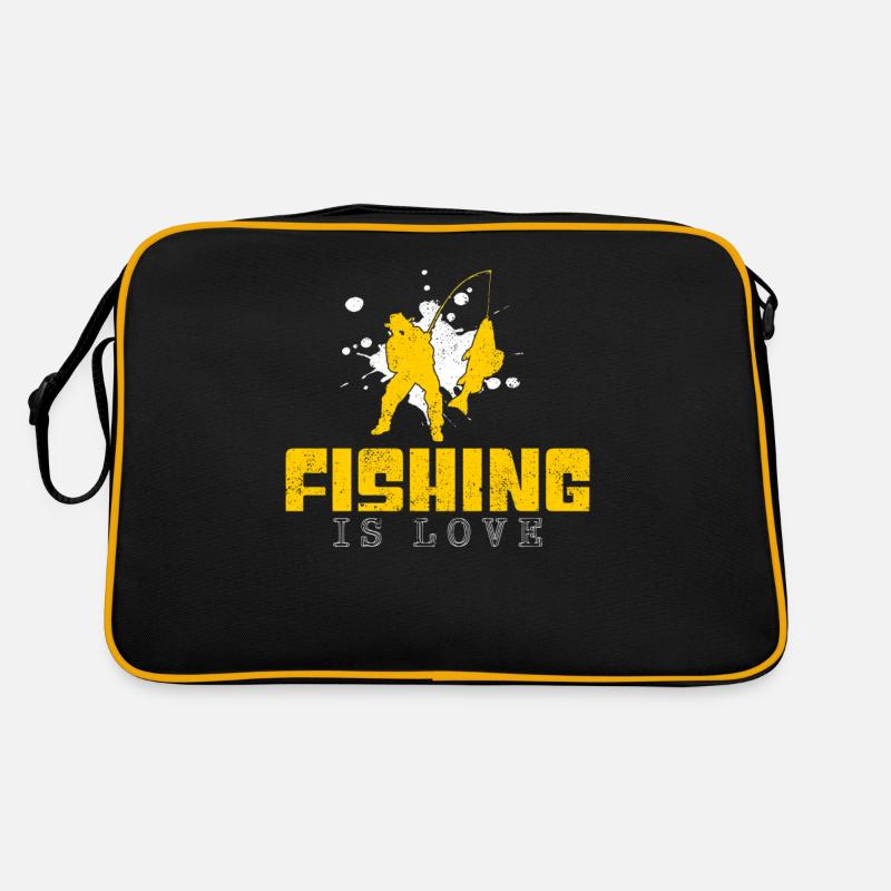 Dicton de pêche Sac Retro