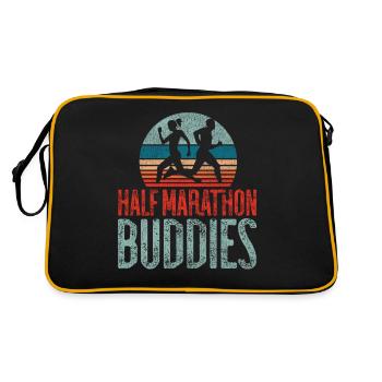 Running Runner Semi-Marathon - Sac Retro - noir/or - Dos