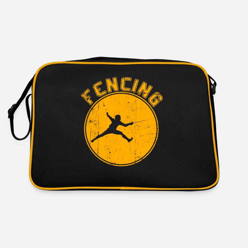 Fechten Retro Tasche