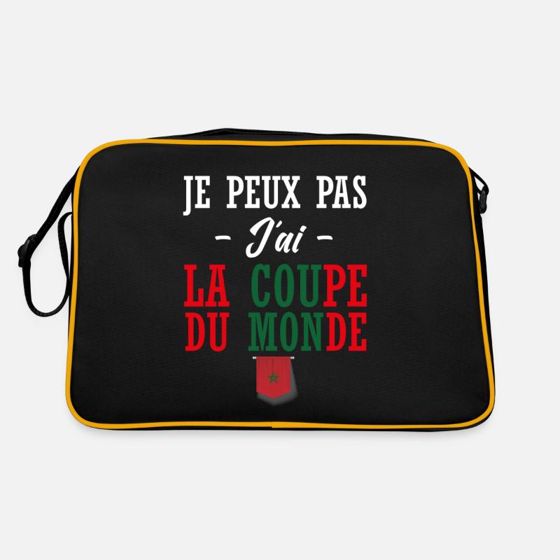 supporter de Maroc foot Sac Retro