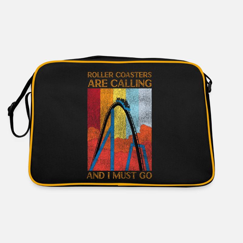Roller Coaster Retro Vintage Retro Tasche