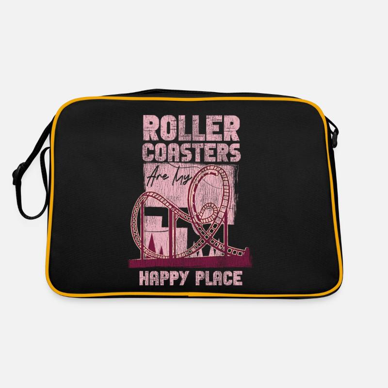 Roller Coaster Vintage Roller Retro Tasche