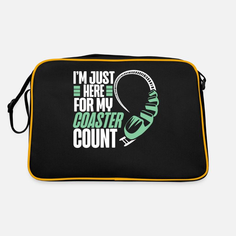 Roller Coaster I'm Just Here For Retro Bag