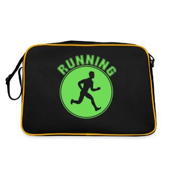 Jog - Retro Bag - black/gold - Back