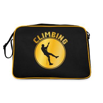 Grimper - Sac Retro - noir/or - Dos
