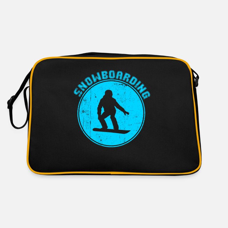 Snowboarding Retro Bag
