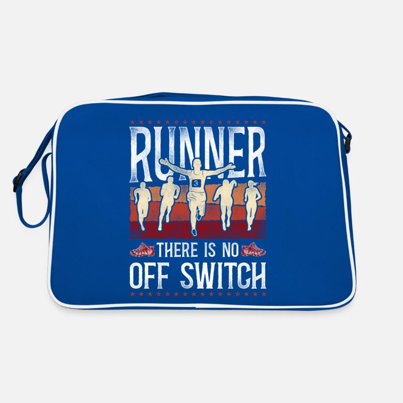 Running Runner Half Marathon Retro Tasche