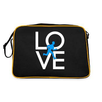 Jog - Retro Bag - black/gold - Back