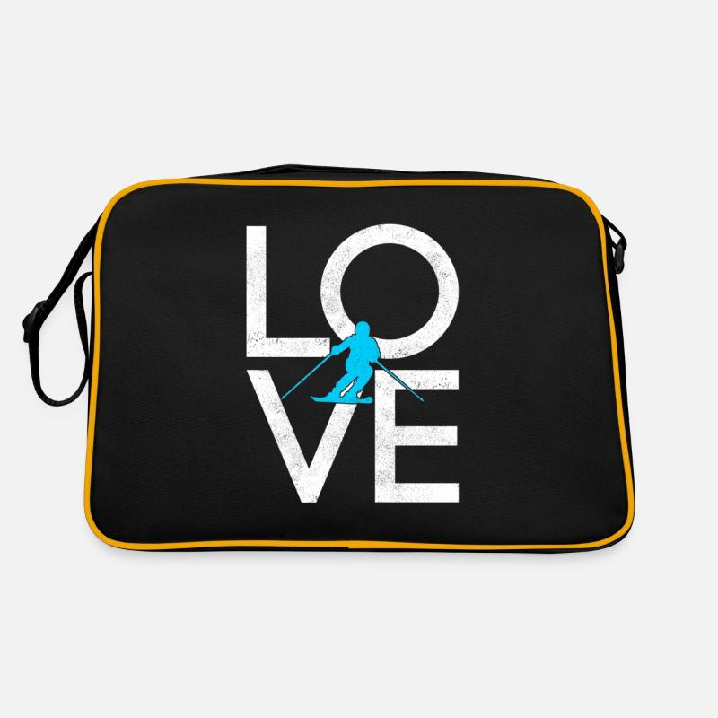 Ski Retro Tasche