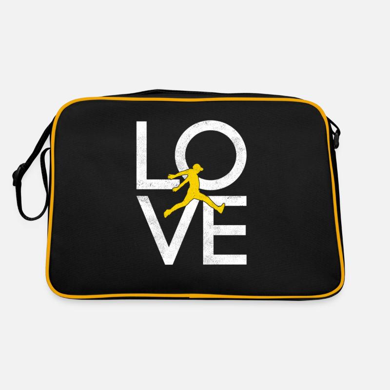 Parkour - Retro Tasche - Schwarz/Gold
